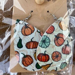 Pumpkin earrings